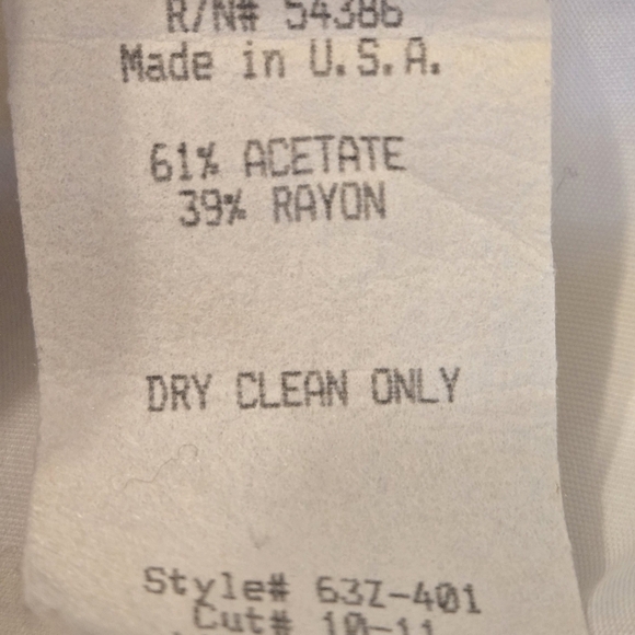 Tarazzia Victorian Romance Style Ivory Blouse Hand  Made Collar Pearl Coquette M - Picture 11 of 12